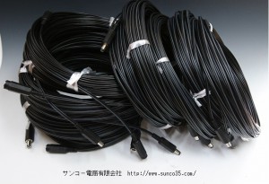 カメラ電源ケーブル　DC21　P-J